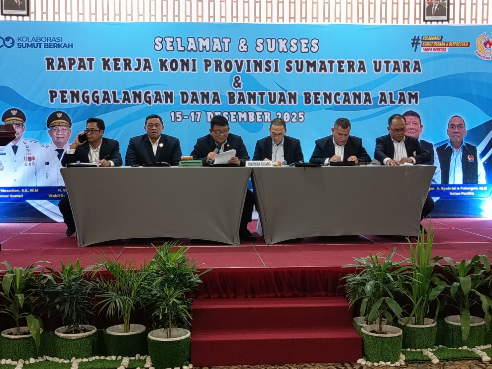 KONI Sumut Galang Dana Korban Bencana Alam