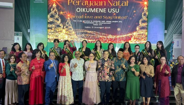 Natal Oikumene USU 2025 Tekankan Aksi Sosial dan Solidaritas Lintas Budaya