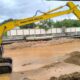 8 Unit Alat Berat Dikerahkan Untuk Normalisasi Sungai Aek Doras Sibolga