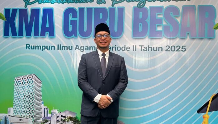 Prof.Dr.Ardiansyah Dikukuhkan Jadi Guru Besar Oleh Menteri Agama RI