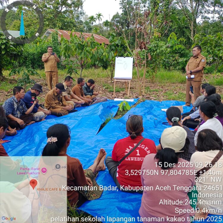 Dinas Pertanian Aceh Tenggara Gelar Sekolah Lapangan
