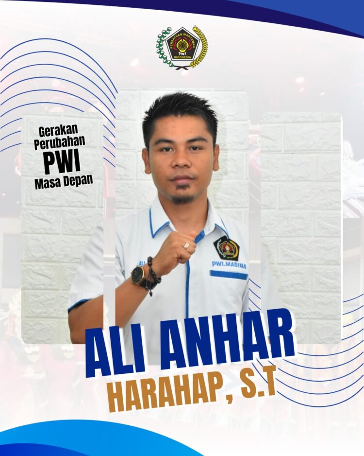 Ali Anhar Harahap Maju Calon Ketua PWI Madina Periode 2025–2028
