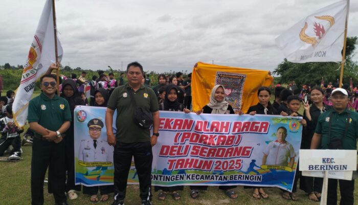 Ketua KONI Beringin Ucapkan Terima Kasih Kepada Kontingen