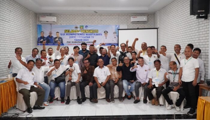 UKW Perdana Di Langkat Sukses, Wartawan Kompeten Se-Indonesia Jadi 20.189 Orang