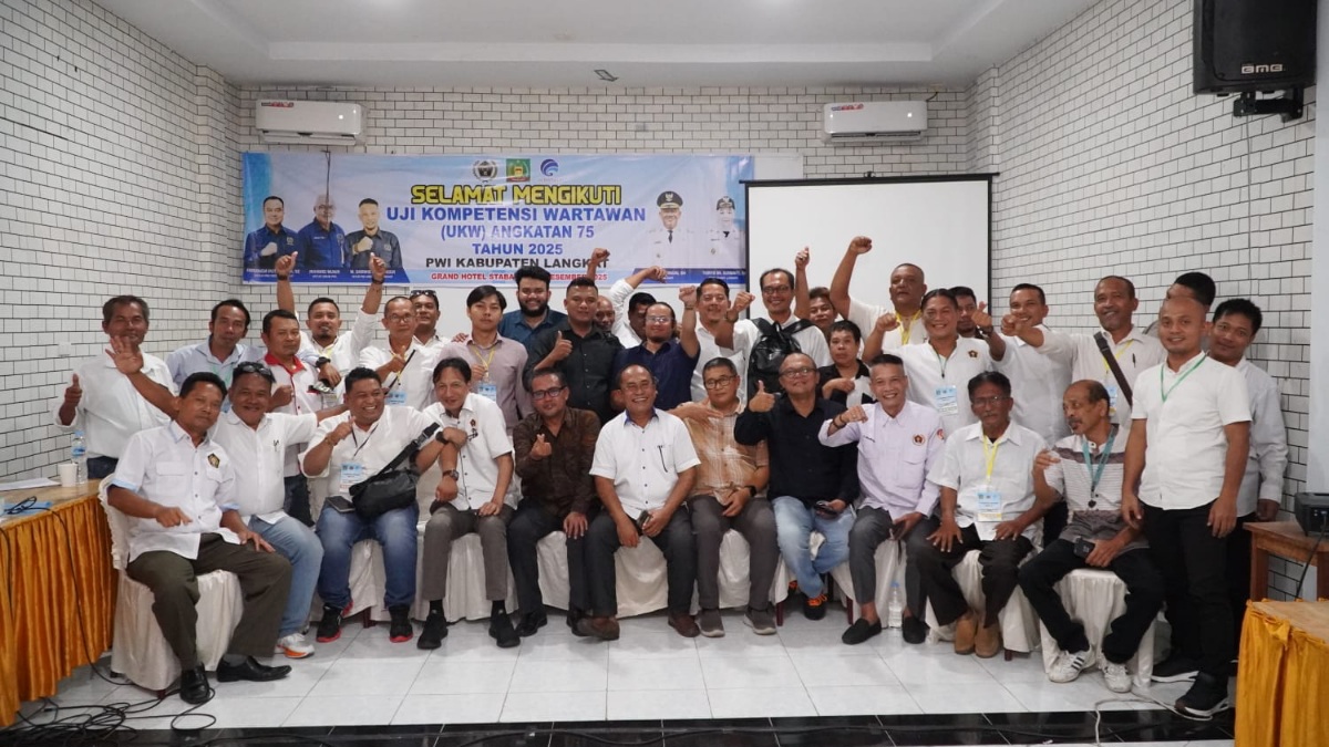 UKW Perdana Di Langkat Sukses, Wartawan Kompeten Se-Indonesia Jadi 20.189 Orang