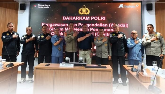 Sosialisasi Sistem Manajemen Pengamanan Kerja Sama Inalum Dan Ditpamobvit