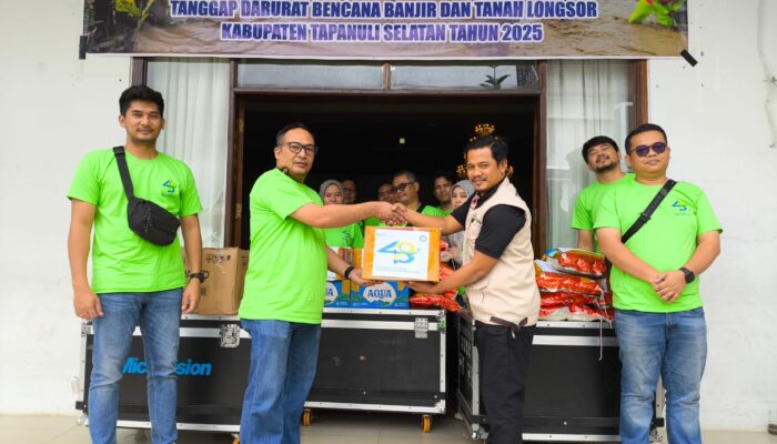 BPJS Ketenagakerjaan Padangsidimpuan Bantu Korban Banjir Dan Longsor Di Tapanuli Selatan