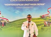 Rakernas Kemenag RI: Rektor IAIN Langsa Suarakan Bantuan Bencana Aceh