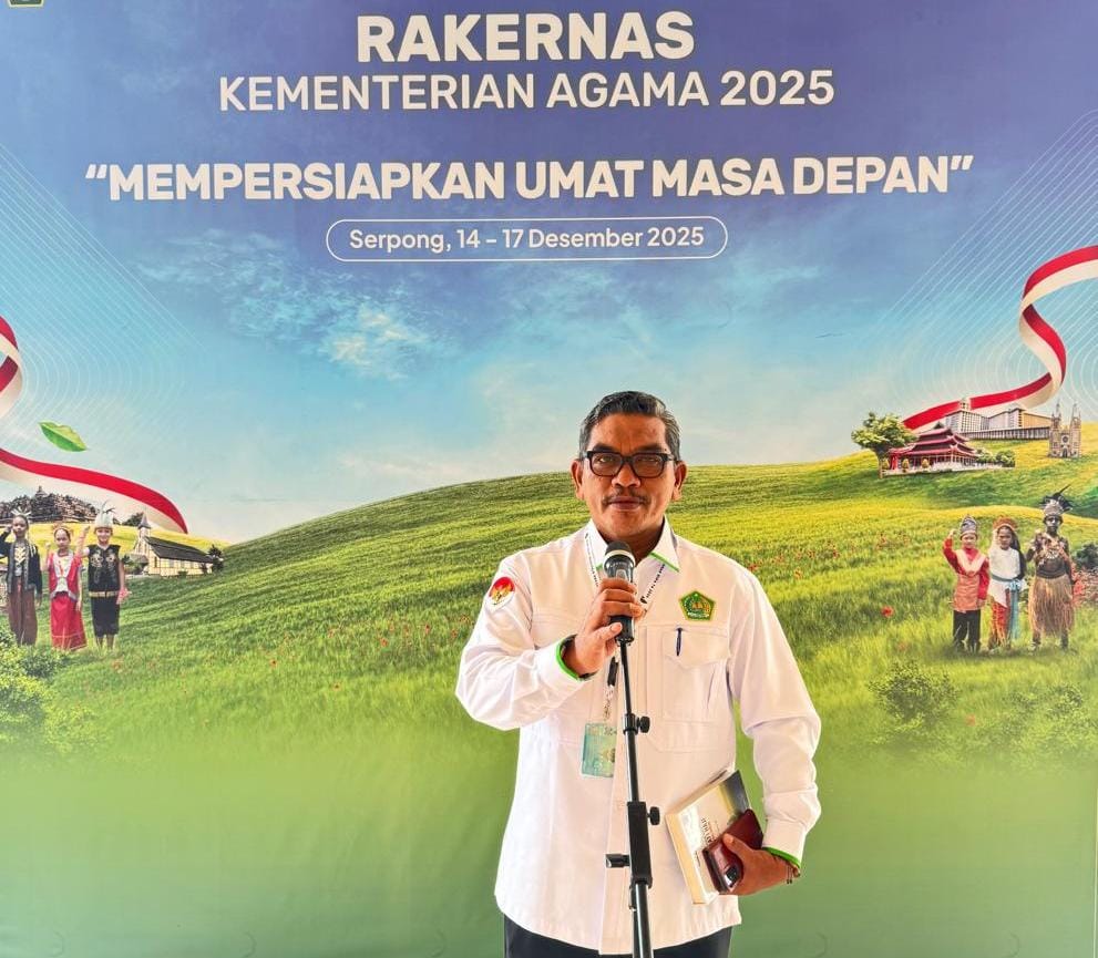 Rakernas Kemenag RI: Rektor IAIN Langsa Suarakan Bantuan Bencana Aceh