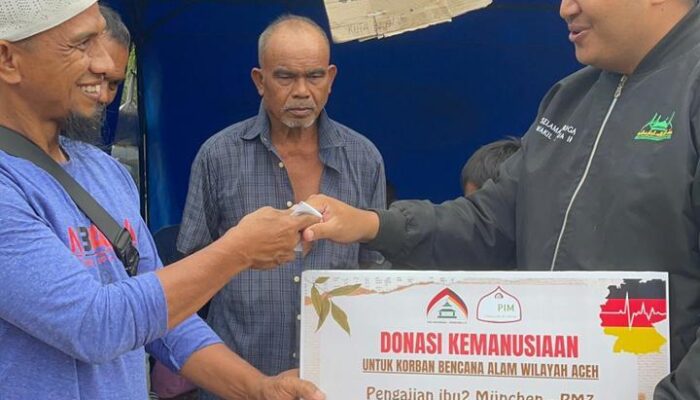 Pengajian Ibu-ibu Munchen – Jerman Salurkan Donasi Rp9 Juta Untuk Korban Banjir Bireuen
