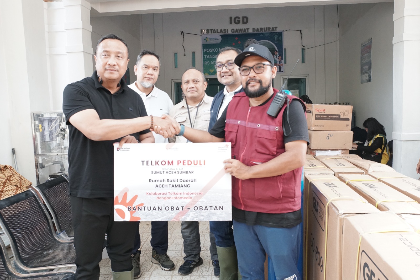 Kerahkan Seluruh Kemampuan, TelkomGroup Percepat Recovery BTS Di Lokasi Bencana Sumatra