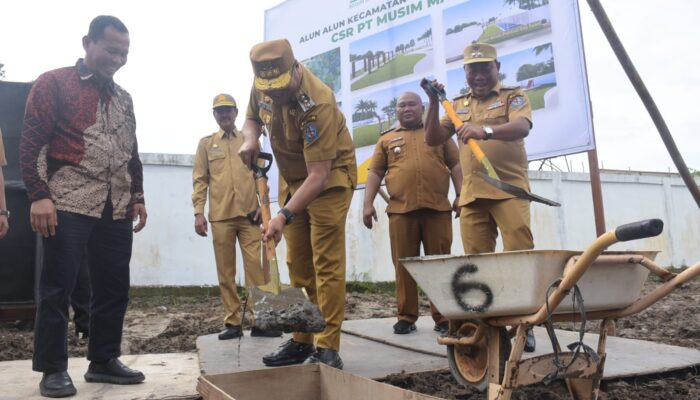 Pemkab Deliserdang Dan PT Musim Mas Kolaborasi Bangun Alun-alun Percut Seituan
