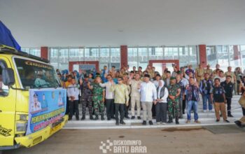 12 Truk Bantuan Kemanusiaan Batubara Bagi Korban Bencana Alam