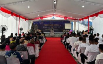 Pegawai Dan WBP Labuhanruku Rayakan Natal Bersama