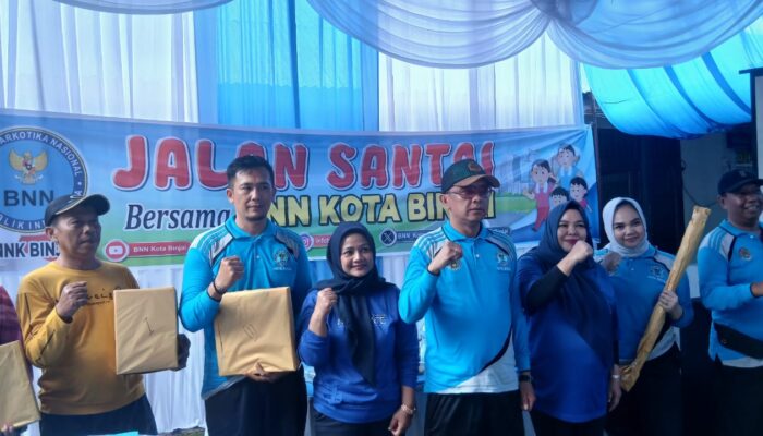 Jalan Santai Bersama BNN Kota Binjai