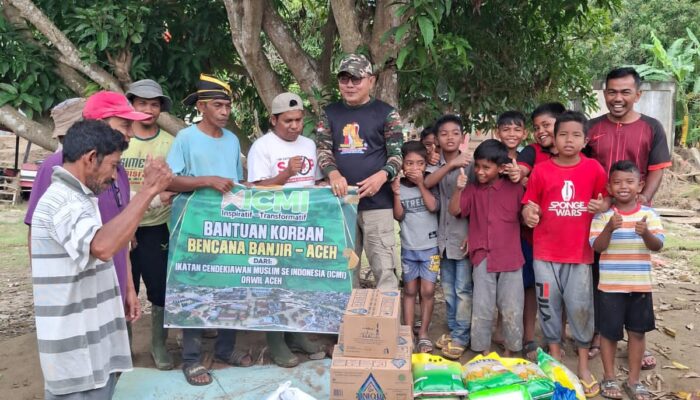 ICMI Aceh Kembali Salurkan Bantuan Bencana Banjir