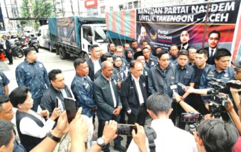 Tahap Kelima, NasDem Sumut Lepas Bantuan Ke Aceh Tengah Dan Gayo Lues