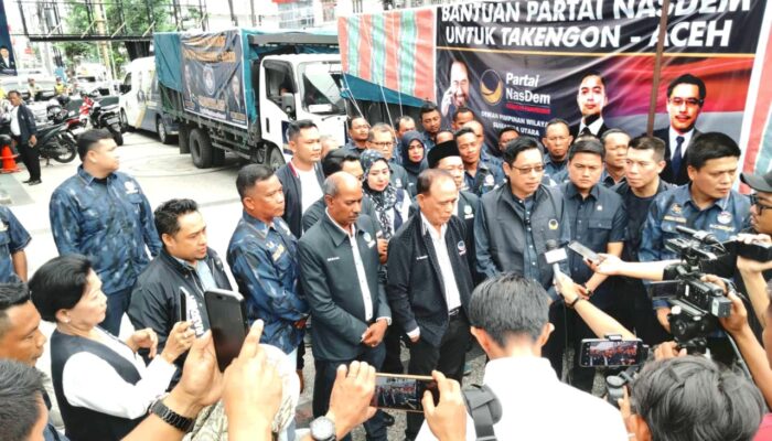 Tahap Kelima, NasDem Sumut Lepas Bantuan Ke Aceh Tengah Dan Gayo Lues