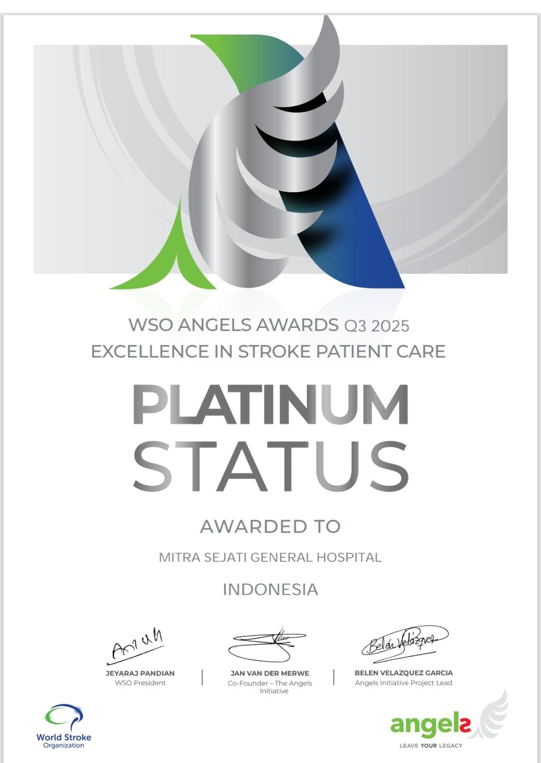 RSU Mitra Sejati Kembali Raih Penghargaan