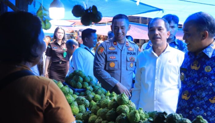 Polres Samosir Pantau Harga Pasar