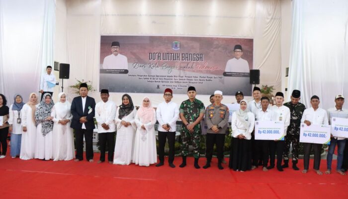 Pemko Binjai Gelar Doa Bersama Untuk Bangsa Dan Salurkan Bantuan Operasional