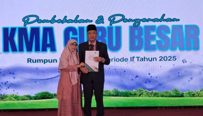 Abu Chik Diglee, Dr. Tgk. H. Zulkarnain, MA Resmi Sandang Guru Besar Bidang Kepakaran Filsafat Hukum Islam