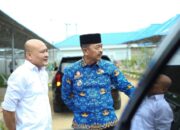 Akhir Tahun Rampung, Bupati Madina Tinjau Pembangunan Los Pasar Baru