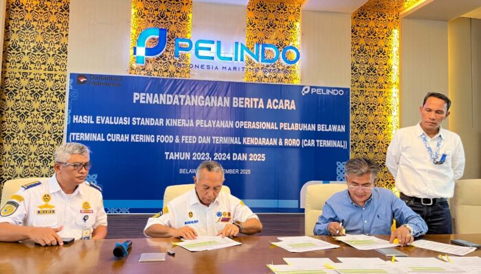 Pelindo Regional 1 Belawan Perkuat Layanan Melalui Evaluasi Kinerja Terminal Curah Kering Dan Terminal Kendaraan