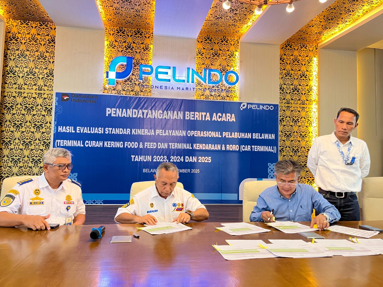 Pelindo Regional 1 Belawan Perkuat Layanan Melalui Evaluasi Kinerja Terminal Curah Kering Dan Terminal Kendaraan