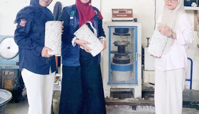 FT UNA Kembangkan Pemanfaatan Limbah Cangkang Kerang Kepah