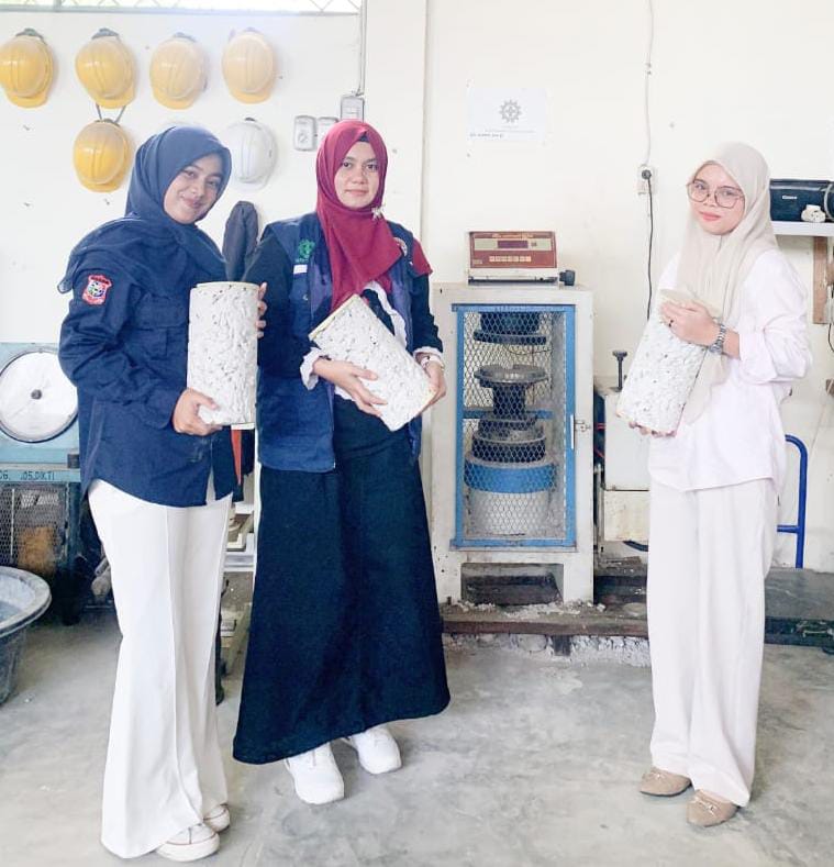 FT UNA Kembangkan Pemanfaatan Limbah Cangkang Kerang Kepah