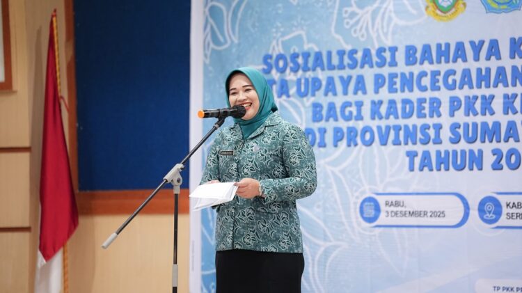 Kader PKK Deliserdang Harus Jadi Pelopor Pencegahan Kanker Serviks