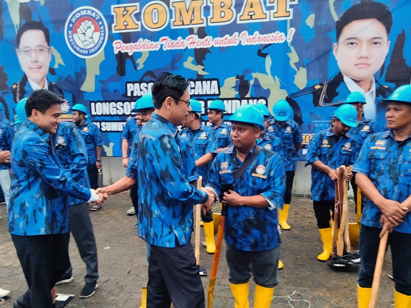 Bantu Pemulihan Bencana, Kombat Sumut Kirim Relawan Dan Logistik Ke Aceh