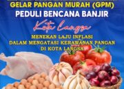 Besok Pagi, Pemko Langsa Gelar Pangan Murah Selama Empat Hari