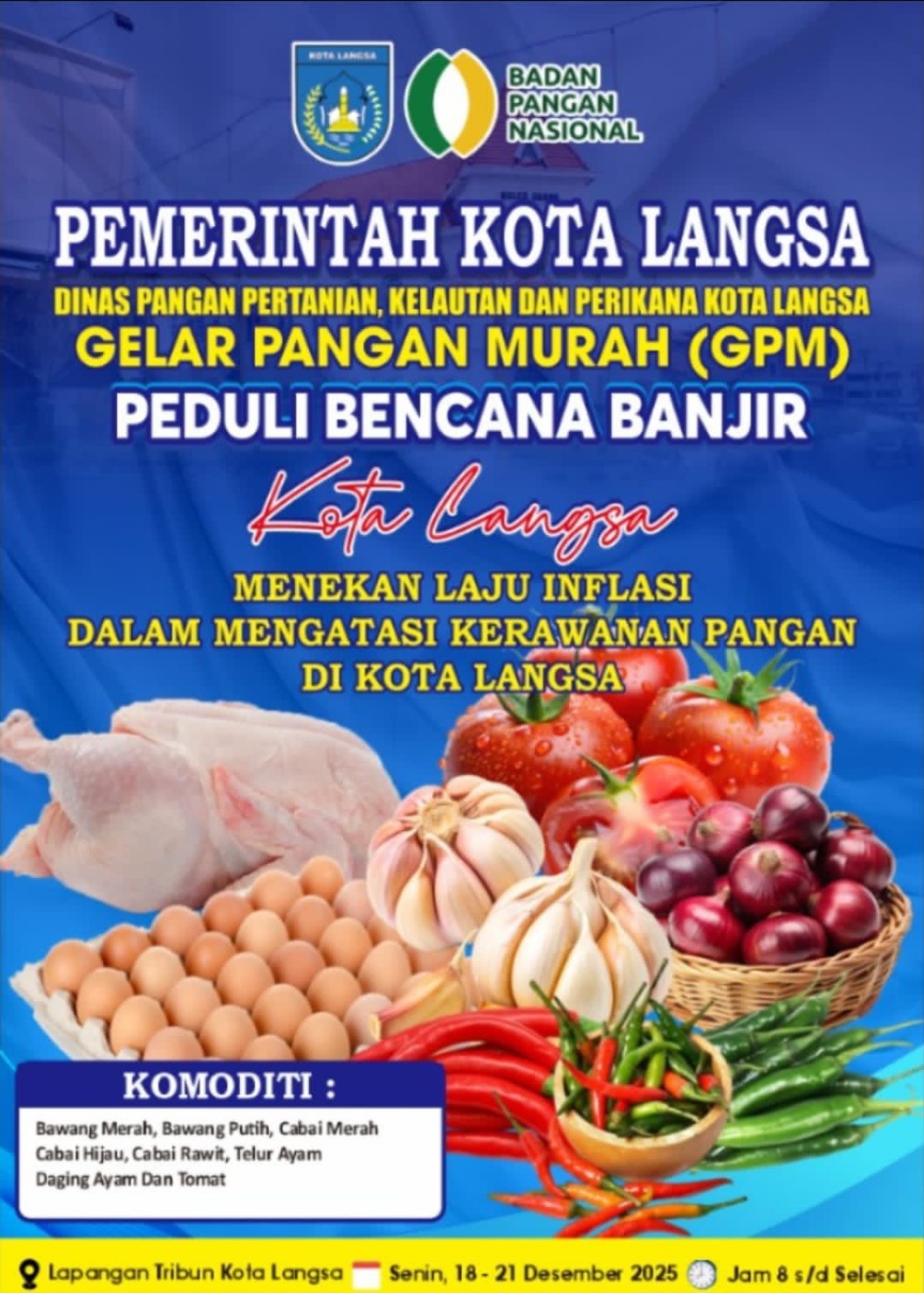 Besok Pagi, Pemko Langsa Gelar Pangan Murah Selama Empat Hari