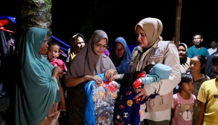 Kak Na Antar Bantuan Ke 2 Gampong Pelosok Aceh Utara