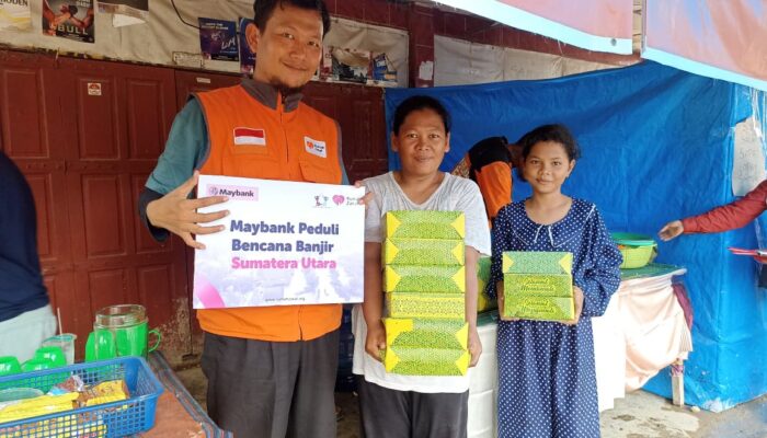Rumah Zakat Bersama Maybank Indonesia Support 250 Makanan Siap Saji