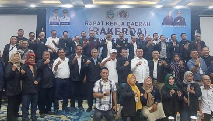 Rakerda PWI Sumut 2025 Berakhir Farianda Putra Sinik Sampaikan Tiga Poin Program Kerjanya