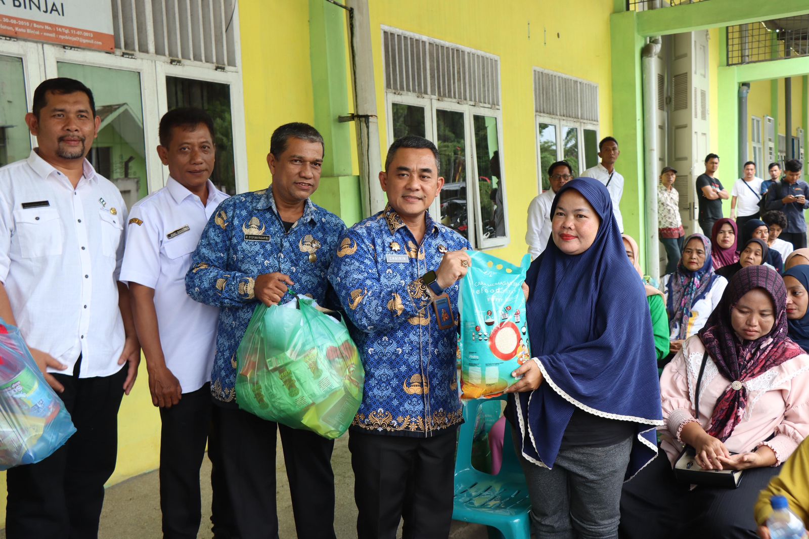 Pemko Binjai Terima Bantuan Logistik Kementan/Bapanas Untuk Warga Terdampak Banjir
