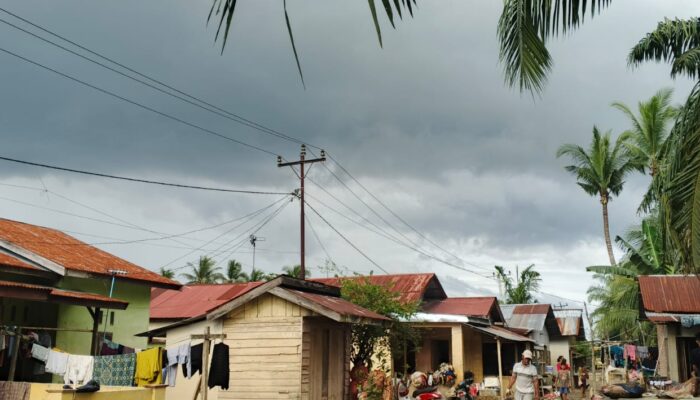 Cuaca Masih Belum Normal, Trauma Masih Hantui Warga Korban Banjir Di Besitang
