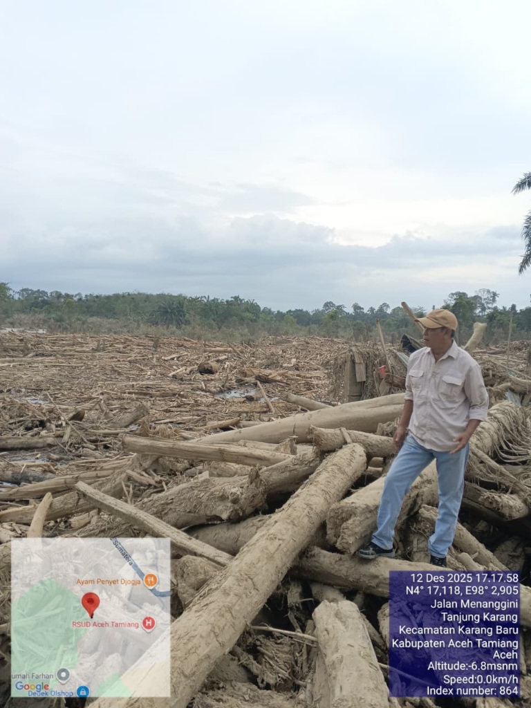 Lengkaplah Penderitaan Aceh Tamiang Dengan Musibah Bencana Banjir Bandang
