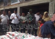 Warga Gayo Lues Haru Terima Bantuan Logistik Dari Pemkab Agara