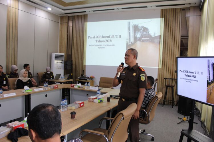 Kejari Langsa Beri Penerangan Hukum Penanggulangan Bencana Pascabanjir