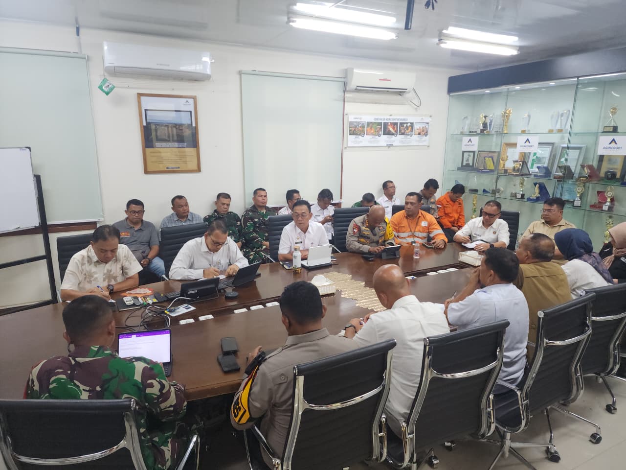 Pemkab Tapsel Gelar Rakor Tanggap Bencana Bersama Kementan