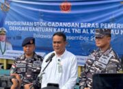 Bulog Sumut Salurkan 320 Ton CBP Ke Nias Dengan Bantuan Kapal TNI AL