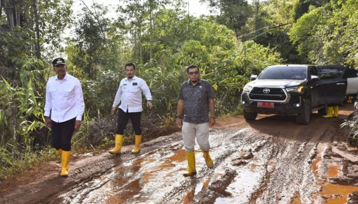 Bupati Madina Salurkan Bantuan Kepada Warga Terisolasi Di Banjar Malayu