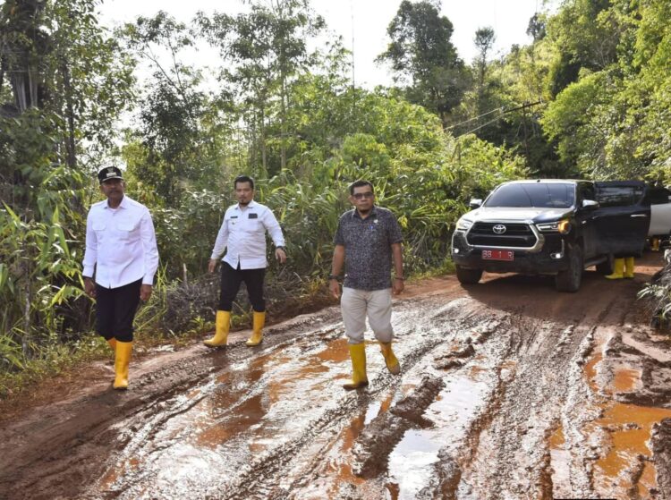 Bupati Madina Salurkan Bantuan Kepada Warga Terisolasi Di Banjar Malayu