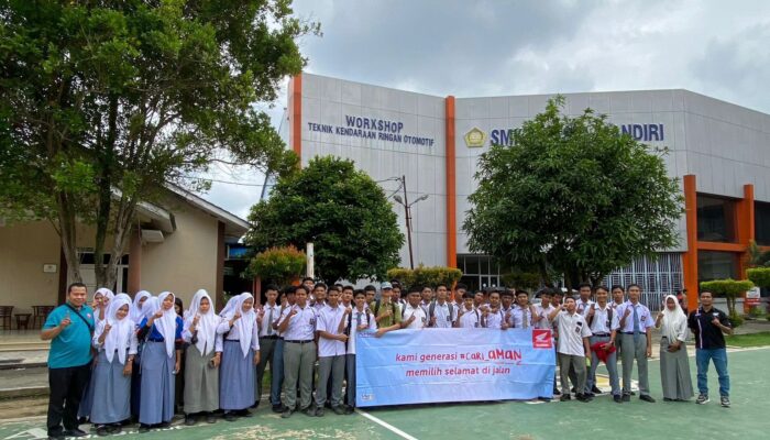 Honda Gandeng SMK Binaan JadiAgen Edukasi Keselamatan Berkendara