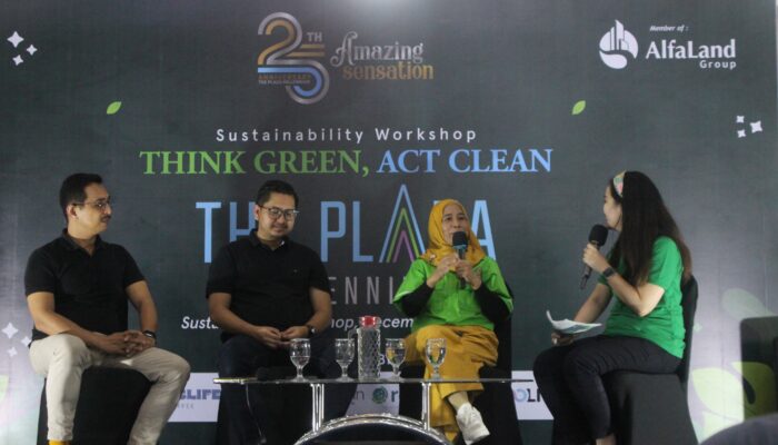 Workshop “Think Green, Act Clean”, Upaya The Plaza Millennium Bangun Kesadaran Lingkungan Berkelanjutan