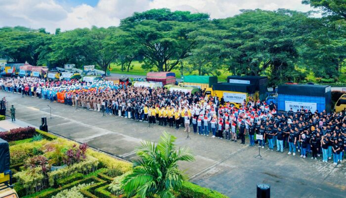 1.066 Relawan, 109 Truk Bantuan Danantara Dan BUMN Dikerahkan Pulihkan Bencana Aceh